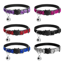Cat Collar Pet Products Dog Collar For Cats Dog Chihuahua Puppy Collar For Cat Lead Leash Kitten Pet Cat Collars With Bell PQ005 2024 - buy cheap