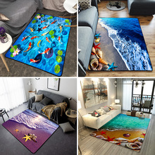 Коврики для коридора с 3D-принтом, напольные коврики для гостиной, прикроватное одеяло, для детской спальни, Ползания 2024 - купить недорого