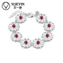 Women's jewelry silver plated bracelet silver-plating jewelry bracelet pulseras Super Offer Original designs Romantic 2024 - buy cheap