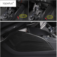 Lapetus Accessories Fit For Audi A3 V8 2014 - 2019 ABS Central Control Stalls Gear Shift Box Panel Molding Cover Kit Trim 2 Pcs 2024 - buy cheap