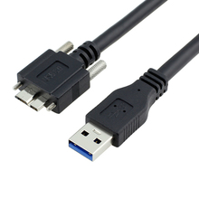 120 см 4 фута USB 3,0 Тип кабель папа к Micro USB 3,0 B папа с креплением панель Винты для жесткого диска 2024 - купить недорого