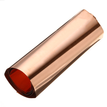 1 rolo 0.1*200*1000mm 99.9% pureza alta cobre puro cu folha de metal placa 2024 - compre barato