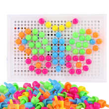 67 Pcs Mushroom Nail Kit Puzzle Games Toys Intellectual 3D Mosaic Picture Puzzle Toy Children Composite Educational Toys 2024 - buy cheap