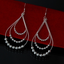 Wholesale  fashion jewelry ,M925 Silver color earrings  . Nice Jewelry. good quality   FE0083 2024 - buy cheap