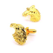 High quality men's clothing boutique brand jewelry Cufflinks new golden bird cufflinks, 1 double free delivery 2024 - buy cheap