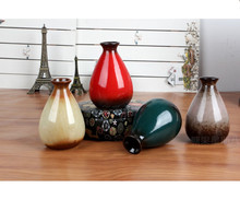 1PC Hot Sale Zakka Hand Painted Ceramic Vase Home  Decoration Small Hydroponic Flower Vase JL 059 2024 - buy cheap