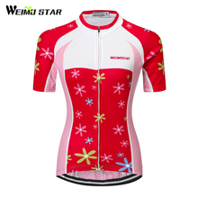 Weimostar Women Cycling Jersey Shirt Summer Breathable Bicycle Cycling Clothing Quick Dry MTB Bike Jersey Cycle Clothes Ciclismo 2024 - buy cheap