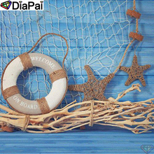 DiaPai-pintura de diamante 5D DIY "estrella de mar nadando", bordado de diamantes de imitación cuadrados o redondos, estilo punto de cruz 3D, decoración, A21579, 100% 2024 - compra barato