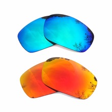 Ice Blue Mirrored & Orange Red Mirrored Polarized Replacement Lenses for Jawbone Frame 100% UVA & UVB 2024 - buy cheap