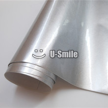 Best Quality Silver Glossy Candy Vinyl Film Roll Bubble Free For Car Wraps 2024 - buy cheap