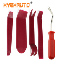 HYZHAUTO 5Pcs Car Radio Repair Tools Automobile Auto Door Panel Dashboard Trim Removal Tools Clip Pry Nail Puller Car Hand Tools 2024 - buy cheap