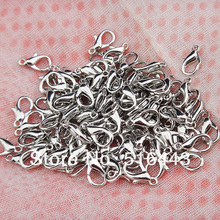 New 200pcs Dark Silver Plated Jewelry Finding Components Lobster Claw Clasps Wholesale Jewelry Lots Free Shipping A-916 2024 - buy cheap