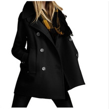 K-Coat Wool Blends Jacket Women Winter Coats Casual Outwear Overcoat Women Clothing Coats Jackets manteau femme hiver 2024 - buy cheap