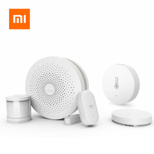 Комплект для умного дома Xiaomi Mijia, датчик температуры и влажности, датчик человеческого тела, датчик двери, окна, беспроводной переключатель, оптовая продажа 2024 - купить недорого