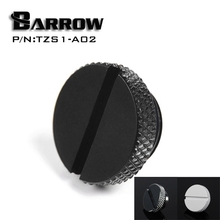 Barrow-enchufe de refrigeración por agua acrílico, accesorio con monedas que se pueden usar para girar el enchufe, TZS1-A02/YKLZS1-T01 , G1/4 '', Blanco, Negro, plata, oro 2024 - compra barato