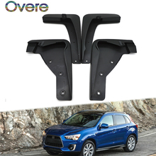 Overe Car Dianteiro Traseiro Lamas Para 2010 2011 2012 Mitsubishi ASX/Outlander Esporte/RVR Acessórios Carro-styling Fender Proteção Contra Respingos 2024 - compre barato