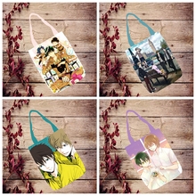 IVYYE Prince of Tennis Fashion Anime Foldable Handbag Canvas Shopping Bag Casual Shoulder Bags Customized Tote Lady Girls New 2024 - buy cheap