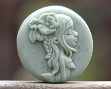 New Product!!1pcs Flower Girl (R1868) Silicone Handmade Soap Mold Crafts DIY Mould 2024 - buy cheap