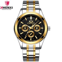 New SALE CHENXI Wristwatch Men Quartz Top Brand Analog Luxury male Watches Men Business Watch Clock Waterproof Relogio Masculino 2024 - buy cheap