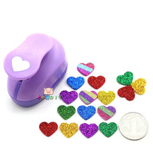 free shipping paper heart cutter 15mm 5/8'' shapes craft punch diy puncher paper cutter scrapbooking punches scrapbook 2024 - buy cheap