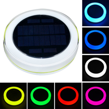 Solar LED Pool Light RGB Remote Control 16 Colors Floating Landscape Night Lights Pond Lights Underwater Lights  Landscape lamp 2024 - buy cheap