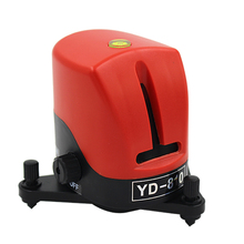 YD-810-Nivel láser rojo autonivelante, 360 grados, longitud de onda, 635nm, 1V1H, rojo, 2 líneas, 1 punto, Mini instrumento portátil 2024 - compra barato