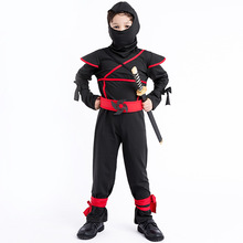 Fantasia japonesa de ninja para meninos, roupa de festa para dia das crianças, presente para crianças, guerreiro cosplay, vestido chique 2024 - compre barato