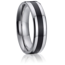 Eco healthy LOVE Alliances pure titanium steel men finger rings anniversary wedding band promise rings for men and women 2024 - buy cheap