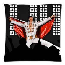 Elvis Presley Decorative Cushion Cover Sofa Car Chair Home Decor Cotton Linen Throw Pillow Case Almofadas 45X45CM 2024 - buy cheap