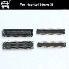 2 pces conector fpc para huawei nova 3i display lcd tela no cabo flexível na placa-mãe mainboard para huawei nova3i peças de reparo 2024 - compre barato