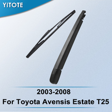 YITOTE Rear Wiper & Arm for Toyota Avensis Estate T25 2003 2004 2005 2006 2007 2008 2024 - buy cheap