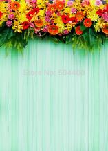 5X7ft Art fabric photo studio newborn backdrop photography background wedding floral backdrop D-1182 2024 - buy cheap