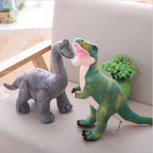 New 30cm Simulation Dinosaur Plush Toys Kids Animal Stuffed Doll Soft Jurassic Tyrannosaurus Triceratops Toys Children Gift 2024 - buy cheap