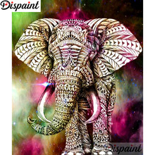 Dispaint Full Square/Round Drill 5D DIY Diamond Painting "Colorful elephant" Embroidery Cross Stitch 3D Home Decor A11895 2024 - buy cheap