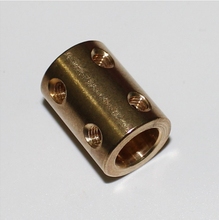 Od14 l22 6x8mm acoplador tubo latão copperrígido 6mm a 8mm motor de passo flexível acessórios de acoplamento para molde mecânico 2024 - compre barato