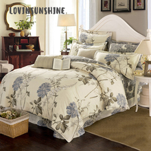 LOVINSUNSHINE Comforter Bedding Sets Queen King Duvet Cover Set Simple Style Flower Bedding AB#124 2024 - buy cheap