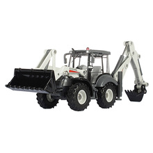 Alloy Excavator 1:50 Two way Forklift Bulldozer Back Hoe Loader Shovel Construction Vehicle Collection Model Gifts Toys 2024 - buy cheap