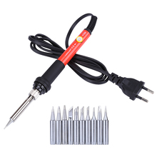 Adjustable Temperature Electric Soldering Iron 60W 220V/110V Soldering Gun Welding Solder Tools Fer a Souder Soldeerbout 2024 - buy cheap