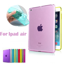 for ipad air 1 case Smooth TPU Soft Transparent Case Cover Skin Protector for ipad 5 Luxury Tablet cover A1474 A1475 A1476 #C 2024 - buy cheap