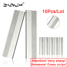 ZtDpLsd 10Pcs/Lot Professional Eyebrow Trimmer Makeup Tools Stainless Steel Blade Scraping Hair Repair Knife Hand Shaping 2024 - buy cheap