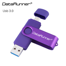DataRunner High Speed OTG Pen Drive 128GB USB Flash Drive 16GB 32GB 64GB 256GB Micro Usb Stick 3.0 Pendrive External Storage 2024 - buy cheap