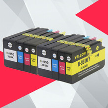Cartuchos de tinta 8PK compatibles con HP 950XL, 951XL, 950, 951, Officejet Pro, 8100, 8600, 8610, 8615, 8620, 251dw, 276dw, HP950, 8625 2024 - compra barato