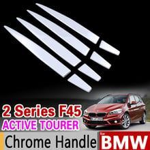 Car Chrome Stainless steel Door Handle Cover for BMW 2 Series F45 F46 Active Tourer Gran Tourer 2015 2016 2017 2018 Accessories 2024 - buy cheap