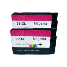 2PK Compatible Ink Cartridge for HP 951 XL Magenta Officejet Pro 8100 8620 8660 8630 8610 251dw 276dw 8610 8615 8625 2024 - buy cheap