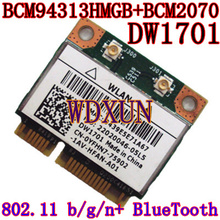 Broadcom BCM94313HMGB BCM2070 BCM4313 DW1701 YFHN7 Half Mini PCI Express BT Bluetooth WLAN Wireless Card 2024 - buy cheap