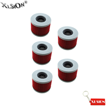 XLSION Aftermarket 5 шт. Масляный фильтр для VT250 GL650 VTR250 CBX400 заменить 15412-413-005 154A1-413-005 154A1-MA6-00 15412-KEA-003 2024 - купить недорого