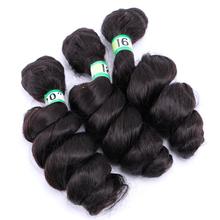 70g/Pcs Brazilian Hair Loose Wave Bundles Remy Hair Extensions Pure Color Synthetic Hair Weaving 2024 - buy cheap