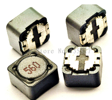 10PCS/LOT Shielded inductor 12 * 12 * 7 56UH SMD power inductors printing 560 CD127 2024 - buy cheap