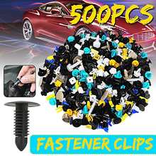 500Pcs/Set  Auto Mixed Universal Mixed Auto Fastener Car Bumper Clips Retainer Car Fastener Rivet Door Panel Liner for all car 2024 - buy cheap