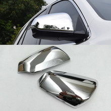 Hot sale Car decoration Rear view Rearview Side glass Mirror Cover trim frame 2pcs For Chevrolet Equinox Third GE 2017 2018 2019 2024 - buy cheap